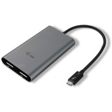 i-tec Adapter Thunderbolt 3 > Dual DisplayPort schwarz