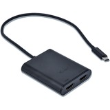 i-tec Adapter USB-C > Dual HDMI 4K schwarz