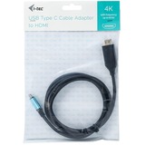i-tec Adapterkabel USB-C > HDMI 4K / 60Hz schwarz, 1,5 Meter