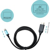 i-tec Adapterkabel USB-C > HDMI 4K / 60Hz schwarz, 1,5 Meter