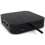 i-tec USB-C Dual Display Docking Station, Dockingstation schwarz, Power Delivery, USB-C, DisplayPort