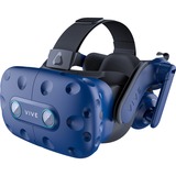 HTC Vive Pro Eye, VR-Brille blau/schwarz, inkl. Controller und Basisstationen 2.0