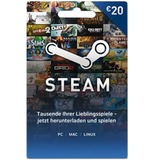  Steam Guthaben Karte 20 Euro, Gamecard 