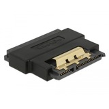 DeLOCK Adapter SATA 22Pin Buchse > Stecker schwarz, gerade