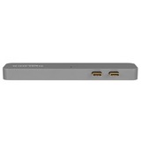 DeLOCK Dockingstation für Macbook mit 5K grau, Thunderbolt (USB-C), USB-A, HDMI