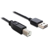 DeLOCK Kabel EASY USB 2.0 A Stecker > USB-B Stecker schwarz, 50cm