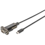 Digitus Adapter Seriell > USB-C schwarz, 1 Meter