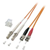 Good Connections LWL Kabel LC-ST Multi OM4 pink, 10 Meter