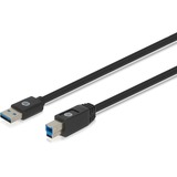 HP Kabel USB A 3.0 (Stecker) > USB B 3.0 (Stecker) schwarz, 1 Meter