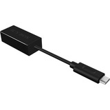 ICY BOX Ethernet Adapter IB-AC535-C, USB-C > RJ-45 schwarz, 4,5cm