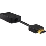 ICY BOX HDMI-zu-VGA-Adapter schwarz