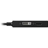 ICY BOX IB-AC1031 DisplayPort-> HDMI, Adapter schwarz, 8,7 cm