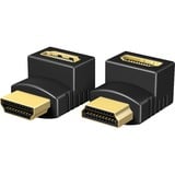 ICY BOX IB-CB009-1, HDMI (Stecker) > HDMI (Buchse), Adapter schwarz