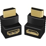 ICY BOX IB-CB009-1, HDMI (Stecker) > HDMI (Buchse), Adapter schwarz