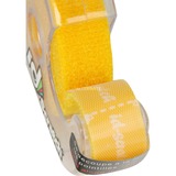 Patchsee ID-SCRATCH Pre-Cut, Kabelbinder gelb, 2 Meter Rolle, in Spenderbox