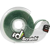 Patchsee ID-Scratch Pre-Cut, Kabelbinder dunkelgrün, 2 Meter, Spenderbox