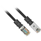Patchsee Patchkabel RJ45 Cat.5e FTP schwarz, 60 cm