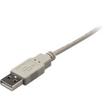 Sharkoon Kabel USB 2.0 grau, 0,5 Meter