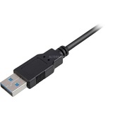 Sharkoon Kabel USB 3.0-Verlängerung, Verlängerungskabel schwarz, 1 Meter