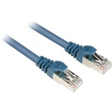 Sharkoon Patchkabel RJ45 Cat.6 SFTP blau, 5 Meter