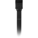 Sharkoon Sata III Kabel gesleevt schwarz, 30cm