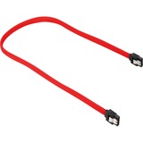 Sharkoon Sata III Kabel sleeve rot, 60 cm