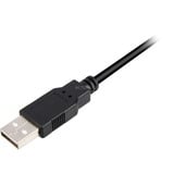 Sharkoon USB 2.0 Kabel, USB-A Stecker > Micro-USB Stecker schwarz, 0,5 Meter, doppelt geschirmt