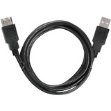 goobay USB 2.0 Verlängerungskabel, USB-A Stecker > USB-A Buchse schwarz, 3 Meter