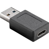 goobay USB 3.2 Gen 1 Adapter, USB-A Stecker > USB-C Buchse schwarz