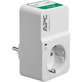 APC Überspannungsschutz Essential SurgeArrest PM1WU2-GR weiß, 2x USB-A, mit Netzfilter