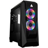 AZZA Chroma 410B, Tower-Gehäuse schwarz, gehärtetes Glas