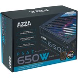 AZZA PSAZ-650W ARGB 650W, PC-Netzteil schwarz, 2x PCIe, 650 Watt