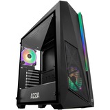 AZZA Thor 320DH RGB, Tower-Gehäuse schwarz, gehärtetes Glas