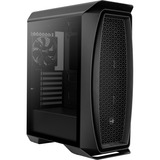 Aerocool Aero One Black, Tower-Gehäuse schwarz, Tempered Glass