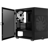 Aerocool Atomic v2, Tower-Gehäuse schwarz, Tempered Glass, Version inkl. GPU-Bracket