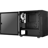 Aerocool Atomic v2, Tower-Gehäuse schwarz, Tempered Glass, Version inkl. GPU-Bracket