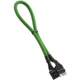 Cablemod ModFlex Audio Extension, Verlängerungskabel grün, 30cm