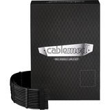 Cablemod PRO ModMesh C-Series AXi, Hxi, RM Cable Kit - BLACK, Kabelmanagement schwarz, 13-teilig