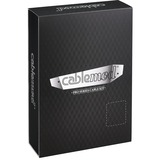 Cablemod PRO ModMesh C-Series AXi, Hxi, RM Cable Kit - BLACK / LIGHT GREEN, Kabelmanagement schwarz/hellgrün, 13-teilig