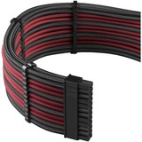 Cablemod PRO ModMesh Cable Extension Kit- BLACK/ BLOOD RED, Kabelmanagement schwarz/dunkelrot, 10-teilig