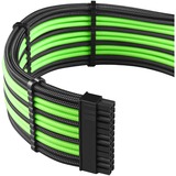 Cablemod PRO ModMesh Cable Extension Kit- BLACK/ LIGHT GREEN, Kabelmanagement schwarz/hellgrün, 10-teilig