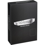 Cablemod PRO ModMesh RT-Series Cable Kit, Kabelmanagement schwarz/weiß, 13-teilig
