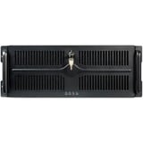 Chieftec UNC-411E-B, Server-Gehäuse schwarz, 4 Höheneinheiten, inkl. 400-Watt-Netzteil