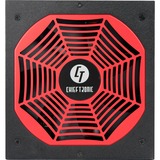 Chieftronic GPU-650FC, PC-Netzteil schwarz/rot, 4x PCIe, Kabel-Management, 650 Watt