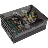 Corsair AX1600i   , PC-Netzteil schwarz, 10x PCIe, Kabelmanagement, 1600 Watt