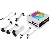 Corsair CX550F RGB, PC-Netzteil weiß, 2x PCIe, Kabel-Management, 550 Watt