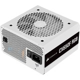 Corsair CX650F RGB, PC-Netzteil weiß, 4x PCIe, Kabel-Management, 650 Watt