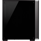 Corsair Carbide 175R RGB, Tower-Gehäuse schwarz, Seitenteil aus gehärtetem Glas
