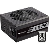 Corsair HX750, PC-Netzteil schwarz, 4x PCIe, Kabel-Management, 750 Watt
