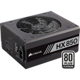 Corsair HX850, PC-Netzteil schwarz, 6x PCIe, Kabel-Management, 850 Watt